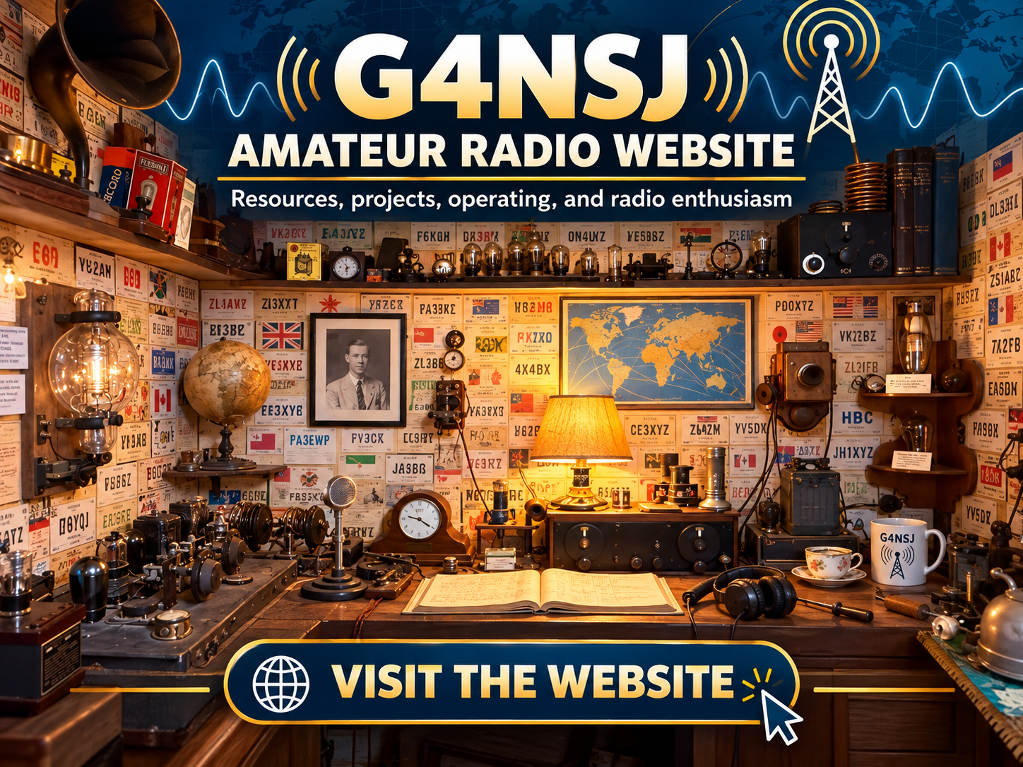 G4NSJ amateur radio website